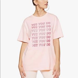 Forever 21 Women's Yes You Do Graphic Tee Size Small